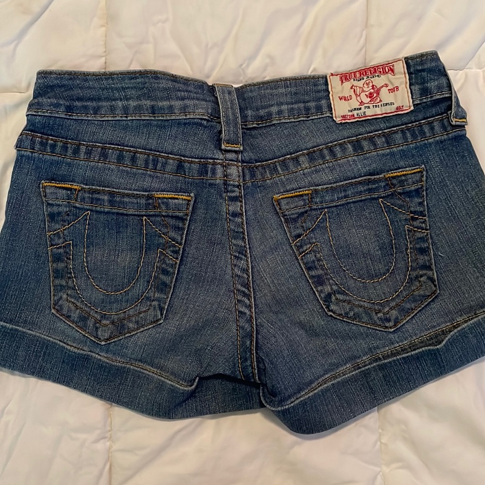 True Religion jean shorts, size 26